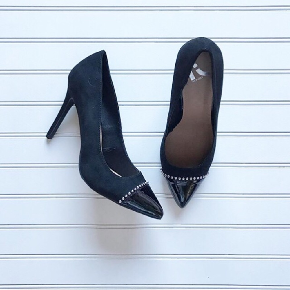 Report / studded stilettos / 9 women’s